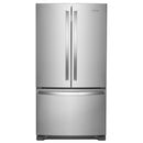 25 Cu. Ft. French Door Stainles Steel Refrigerator-Washburn's Home Furnishings