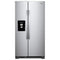 Whirlpool 36-inch Wide Side-by-Side Refrigerator - 25 cu. ft. in Fingerprint Resistant Stainless Steel-Washburn's Home Furnishings
