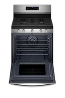 Whirlpool 5.0 CuFt Gas 5-in-1 Air Fry Oven-Fingerprint Resistant Stainless Steel-Washburn's Home Furnishings