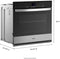 Whirlpool 5.0 Cu. Ft. Single Self-Cleaning Wall Oven - Stainless Steel-Washburn's Home Furnishings