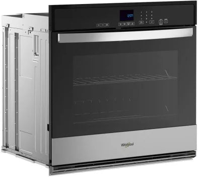 Whirlpool 5.0 Cu. Ft. Single Self-Cleaning Wall Oven - Stainless Steel-Washburn's Home Furnishings