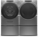 Whirlpool 5.0 cu. ft. Front Load Washer with Load & Go XL Dispenser - Chrome Shadow-Washburn's Home Furnishings