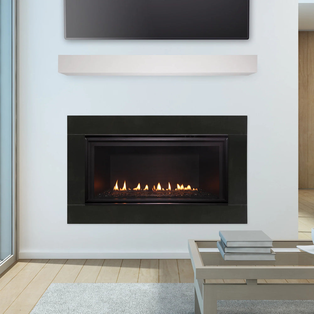 HHT DVLINEAR36 with black granite finishing; granite and project finishing are separate