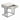 1-drawer Rectangular End Table - White-Washburn's Home Furnishings
