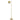 1-light Dome Shade Floor Lamp - Yellow-Washburn's Home Furnishings