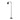1-light Floor Lamp - Black-Washburn's Home Furnishings