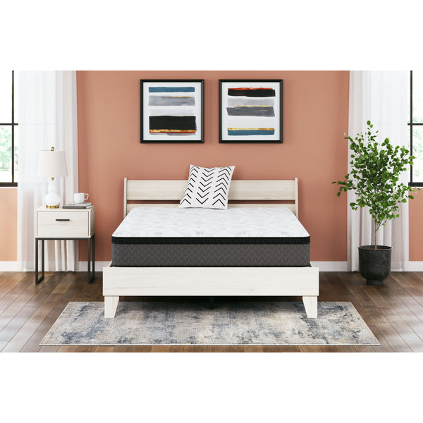 12 Inch Pocketed Hybrid - White - Twin Mattress-Washburn's Home Furnishings