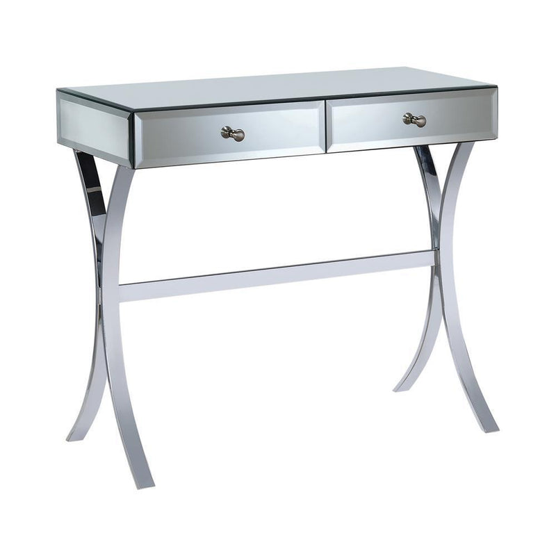 2-drawer Console Table - Pearl Silver-Washburn's Home Furnishings