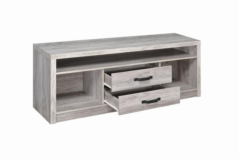 2-drawer Tv Console - Pearl Silver-Washburn's Home Furnishings