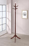 2-tier Coat Rack - Brown-Washburn's Home Furnishings