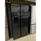 27.4 Cu. Ft. Side-by-Side Refrigerator - Fingerprint Resistant Black Stainless Steel-Washburn's Home Furnishings