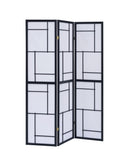 3-panel Folding Floor Screen - White-Washburn's Home Furnishings