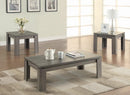 3-piece Occasional Table Set - Gray-Washburn's Home Furnishings