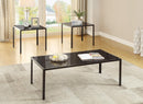 3-piece Table Set - Black-Washburn's Home Furnishings