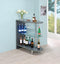 3-tier Bar Table - Grey And And Clear-Washburn's Home Furnishings