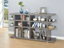 3-tier Bookcase - Weathered Grey-Washburn's Home Furnishings