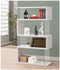 4-tier Bookcase - White Glossy And Clear-Washburn's Home Furnishings