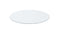 48" Round Glass Table Top - Clear-Washburn's Home Furnishings