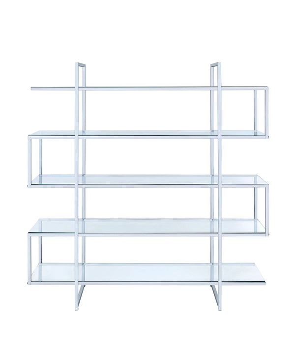 5-shelf Bookcase - White-Washburn's Home Furnishings