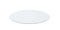 54" Round Glass Table Top - Clear-Washburn's Home Furnishings