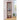 6-shelf Transitional Corner Curio Cabinet - Brown-Washburn's Home Furnishings