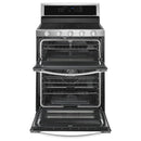 6.0 Cu. Ft. Gas Double Oven Range with EZ-2-Lift™ Hinged Grates-Washburn's Home Furnishings