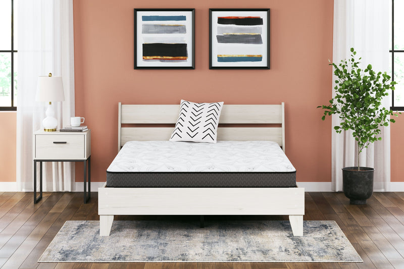 8 Inch Bonnell Hybrid - White - Full Mattress-Washburn's Home Furnishings