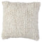 Aavie - Pearl Silver - Pillow-Washburn's Home Furnishings