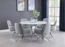 Abby - Side Chair - Pearl Silver-Washburn's Home Furnishings
