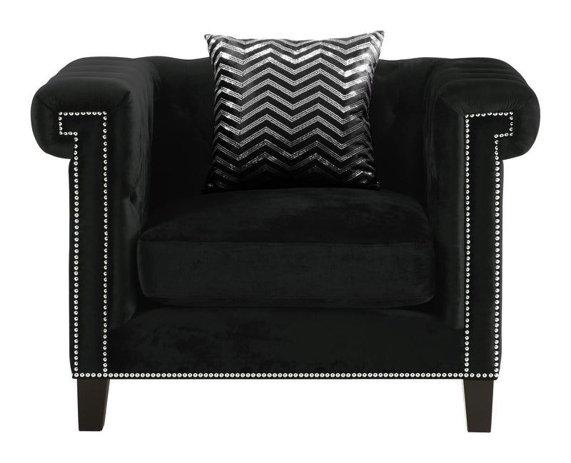 Abildgaard - Arm Chair - Black-Washburn's Home Furnishings