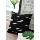Abilena - Black/white - Pillow (4/cs)-Washburn's Home Furnishings