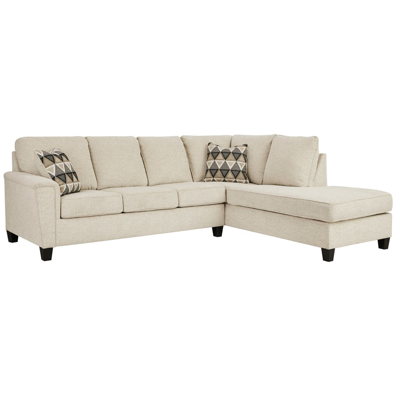 Abinger - Natural - Left Arm Facing Sofa Sleeper 2 Pc Sectional-Washburn's Home Furnishings