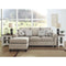 Abney - Driftwood - Sofa Chaise-Washburn's Home Furnishings