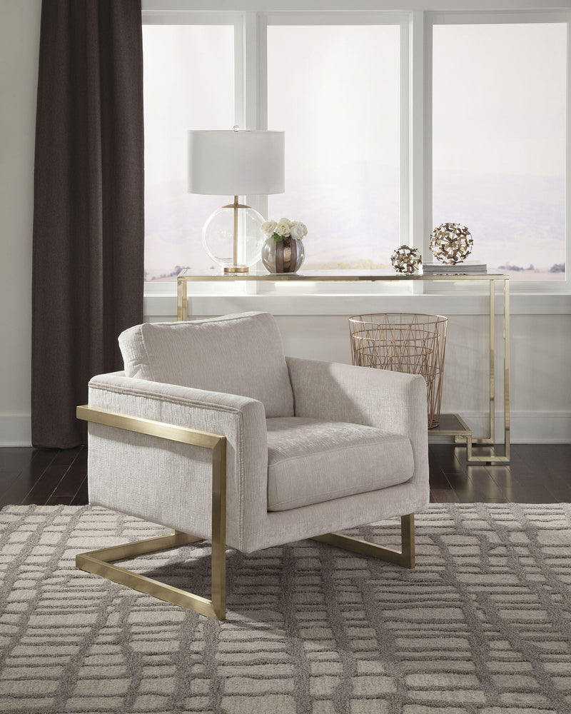 Accent Chair - Pearl Silver - Fabric-Washburn's Home Furnishings