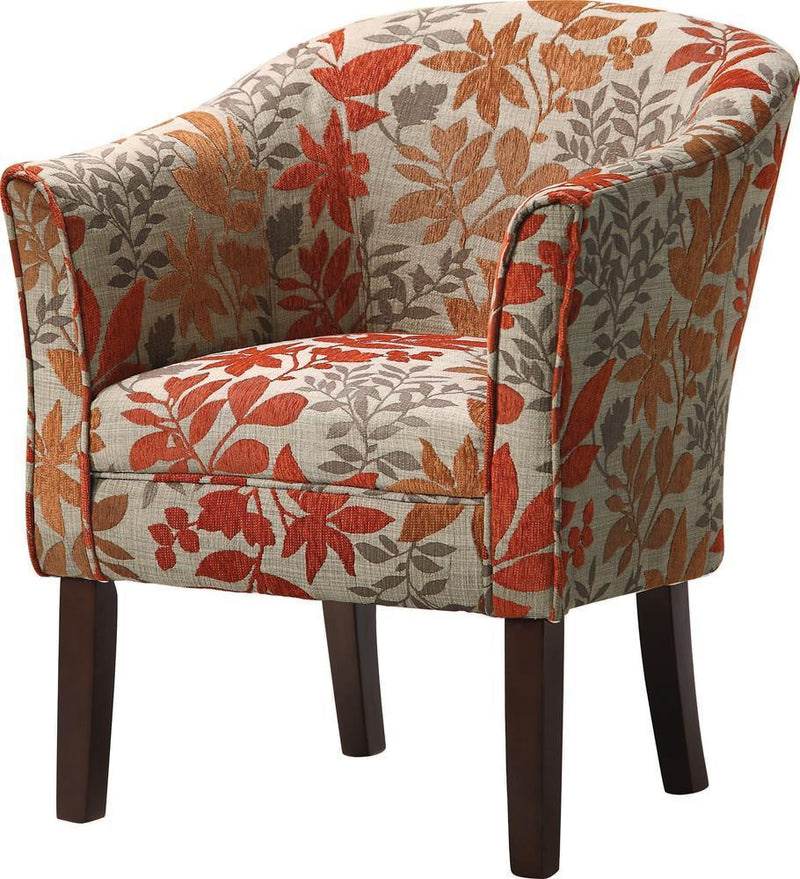 Accent Chair - Red-Washburn's Home Furnishings