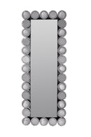 Accent Mirror With 16 Led Lights - Pearl Silver-Washburn's Home Furnishings