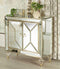 Accent Mirrored Cabinet - White-Washburn's Home Furnishings