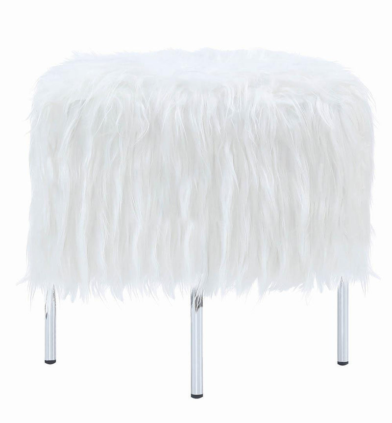 Accent Ottoman - White-Washburn's Home Furnishings