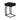 Accent Table C-shape - Cappuccino-Washburn's Home Furnishings