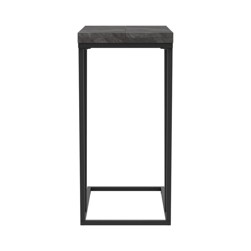 Accent Table C-shape - Grey-Washburn's Home Furnishings