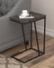 Accent Table C-shape - Grey-Washburn's Home Furnishings