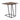 Accent Table C-shape - Rustic Tobacco Herringbone -Washburn's Home Furnishings