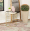 Accent Table With Yellow Cage Base - White-Washburn's Home Furnishings