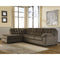 Accrington - Earth - Left Arm Facing Chaise 2 Pc Sectional-Washburn's Home Furnishings
