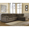 Accrington - Earth - Left Arm Facing Sofa 2 Pc Sectional-Washburn's Home Furnishings