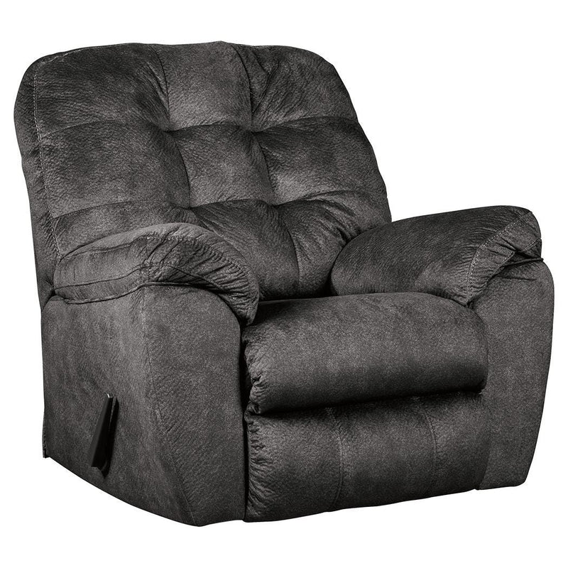 Accrington - Granite - Rocker Recliner-Washburn's Home Furnishings