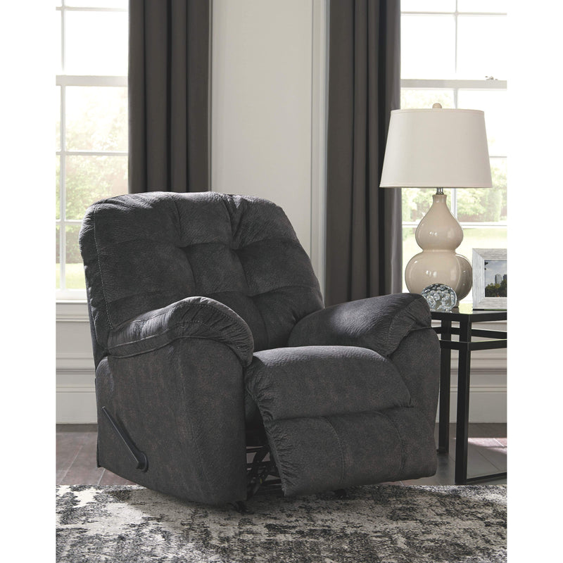 Accrington - Granite - Rocker Recliner-Washburn's Home Furnishings