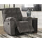 Acieona - Slate - Swivel Rocker Recliner-Washburn's Home Furnishings