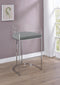 Acrylic Back Bar Stools - Grey (set Of 2)-Washburn's Home Furnishings