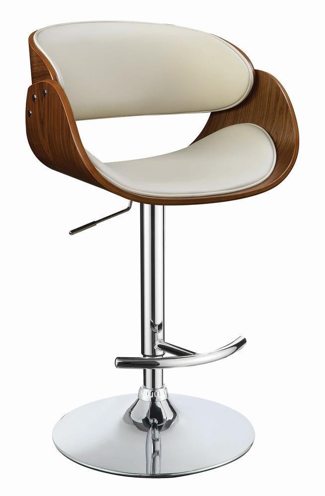 Adjustable Bar Stool - White-Washburn's Home Furnishings